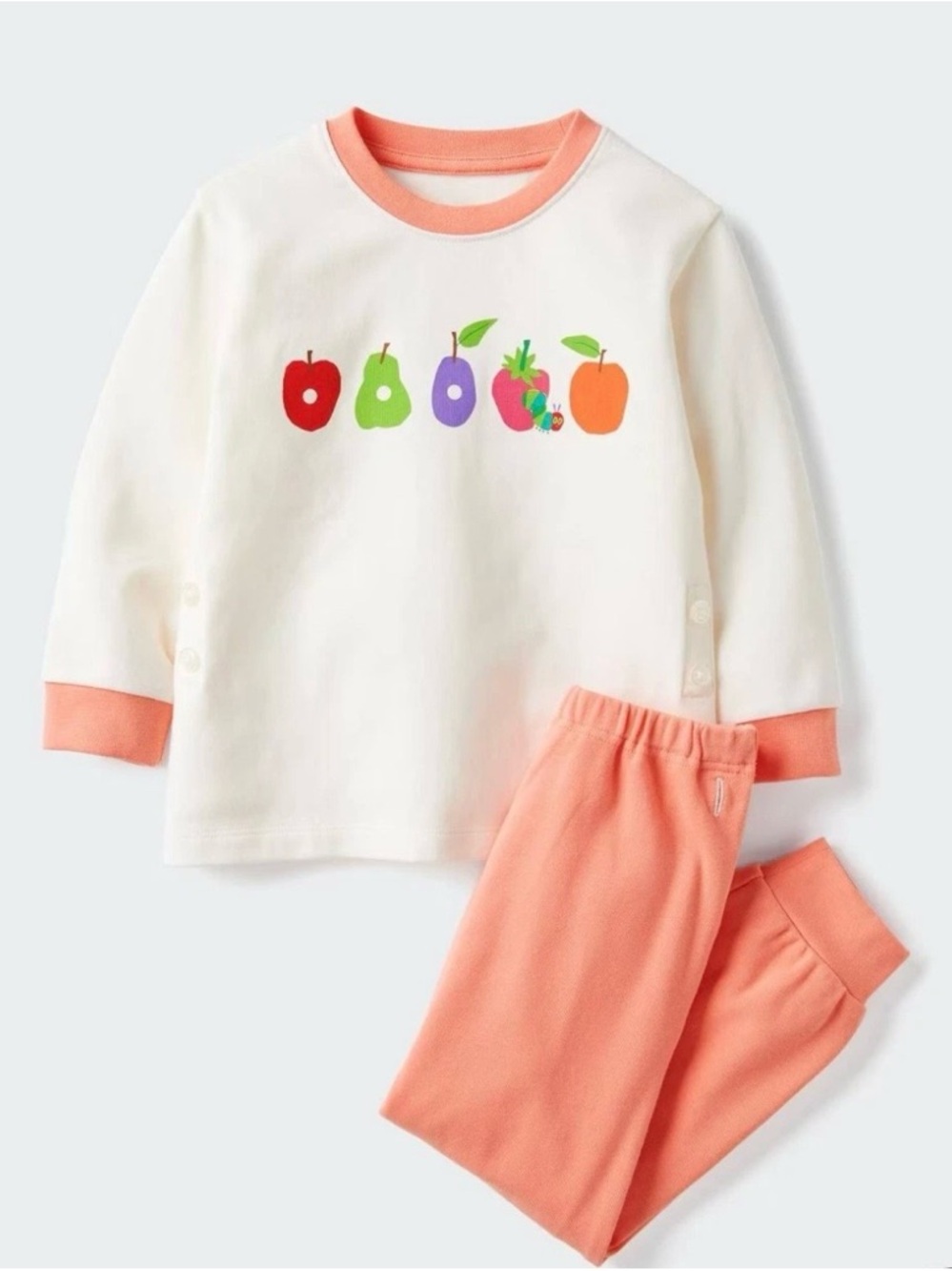 Eric Carle The Very Hungry Caterpillar pajama set for kids - Size 3T - NWT!